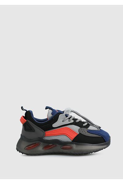 pepino Fy24 1668 Fume bleumarin pantofi casual pentru copii FY24-1668-FUME-NAVY BLACK