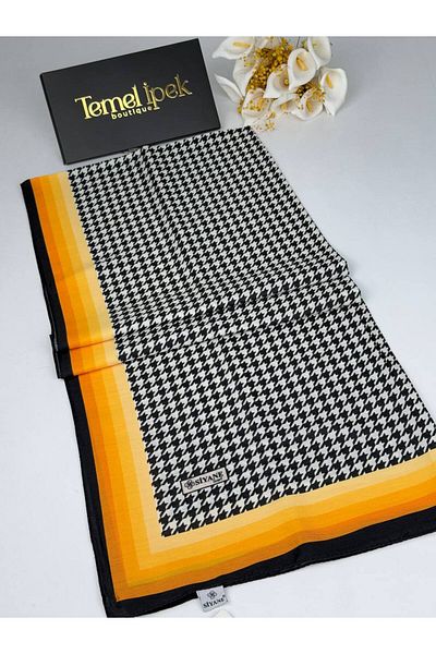 Siyane Patterned Cotton Fabric Shawl 75X190 cm