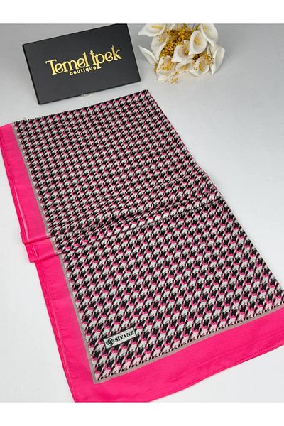 Siyane Patterned Cotton Fabric Shawl 75X190 cm