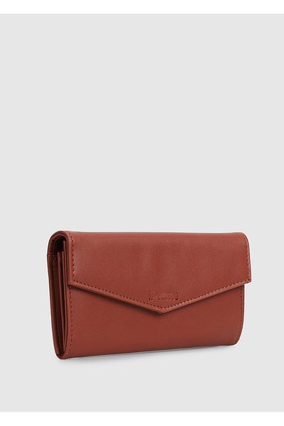 Provoq Portofel Provoq 507 Flt Roșu Claret - Design Rhombus