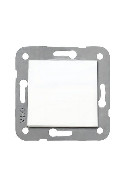 VİKO Viko - Karre Key, White, Grounded and Unframed