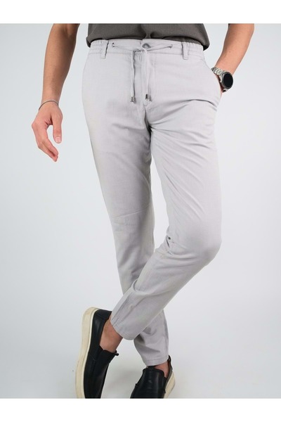 Digital Jeans Ανδρικό παντελόνι Jogger - Ανοιχτό γκρι