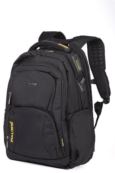 BENOX Premium Fabric Backpack with USB and Type C Port