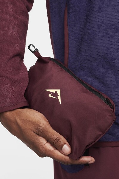 Nike Trail Running Grotex Packable Hoodie Men's Waterproof Hooded Bag Transformable Reflector