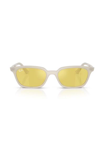 Ray-Ban Rb 4456 68086D 50 Mirrored Zaya Unisex Pillow White Sunglasses