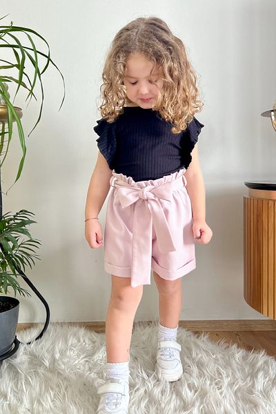 meqlife Summer Girl Shorts Blouse Suit Girl's Holiday Combination