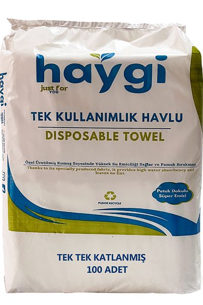 galaksihome Disposable Barber Towel Single Folded 40X80 cm 100 Pieces