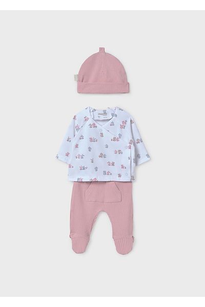 MAYORAL Baby Three Piece Hat Gift Set