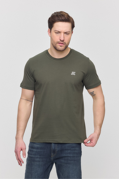JBC Men's Embroidered 100% Cotton