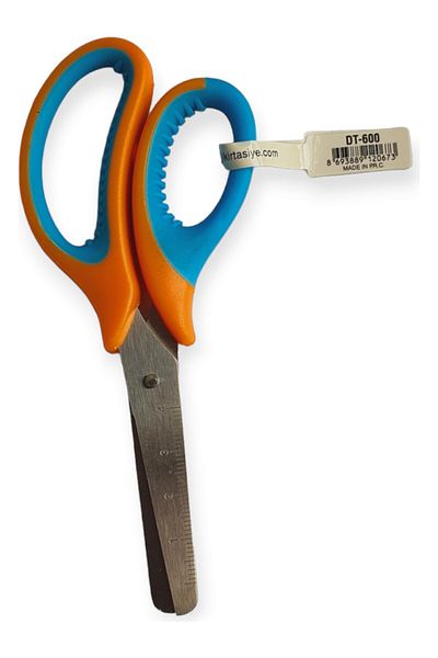 Polin Dt-600 Student Scissors with Blunt Tip Ruler
