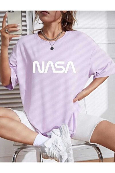 KOZİA OUTDOORS MALOÇBEY تي شيرت أساسي برقبة دائرية للجنسين مطبوع بلون أرجواني