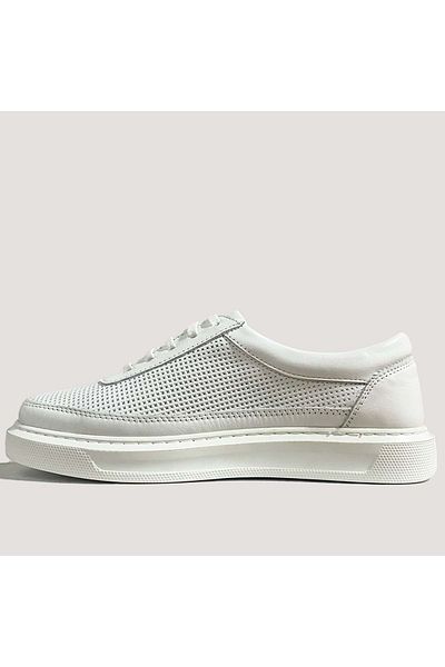 Bulldozer Women's Leather Casual Shoes 251539   - White - 37