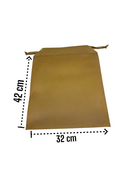 Balkan Room Beige Drawstring Shoe Storage Bag Travel Pouch Multipurpose Closet Drawer Suitcase Organizer