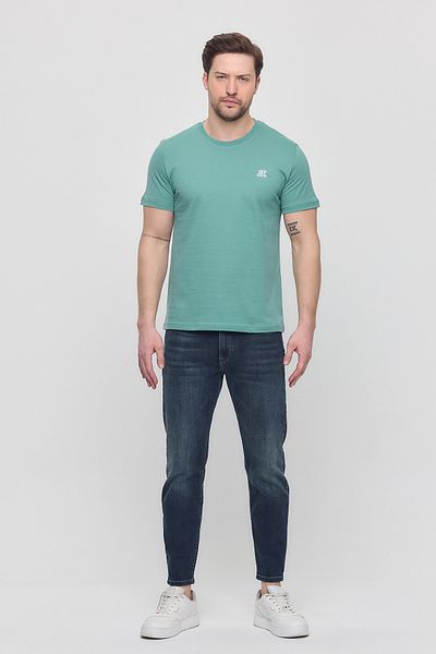 JBC Men's Embroidered 100% Cotton