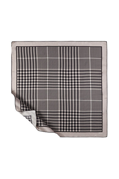 ipekevi GÜMÜŞ İpekevi Twill İpek Eşarp 1157