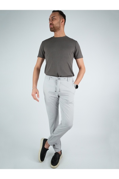 Digital Jeans Ανδρικό παντελόνι Jogger - Ανοιχτό γκρι