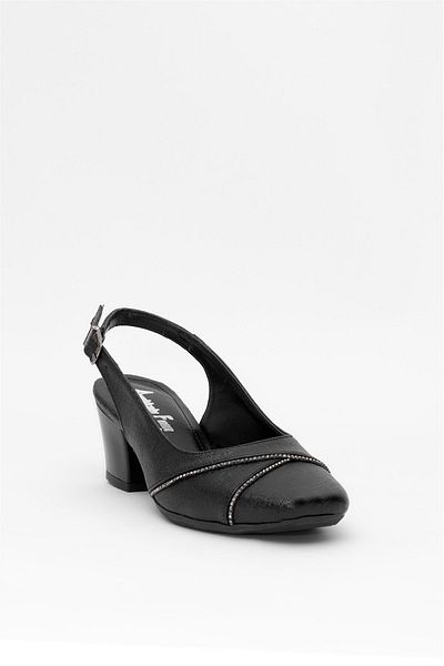 Ayakkabı Fuarı Elit Mst706N Women's Classic Heeled Shoes Black