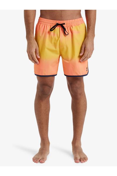 Quiksilver Yellow Surfsilk Scallop Volley Shoes for Men and Model Number: Gx9688