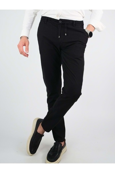 Digital Jeans Μαύρο DIGITAL JEANS Ανδρικό παντελόνι Jogger