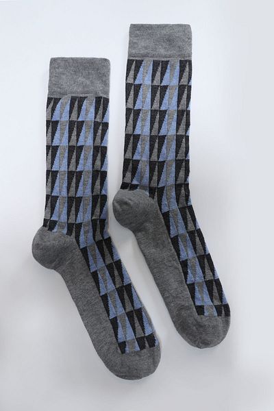 Lufian Adel Men's Gray Socks