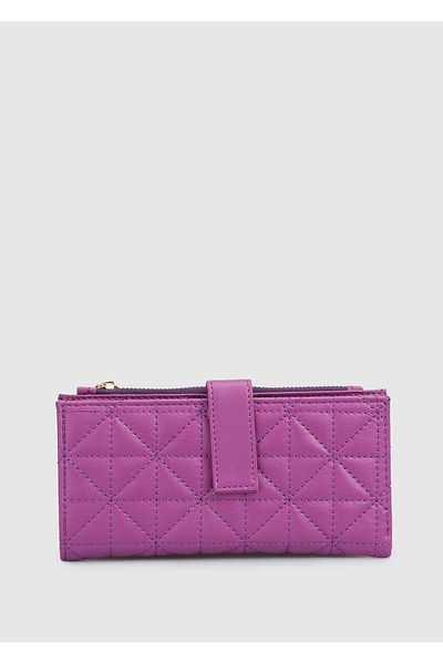Provoq Provoq 504 Purple Plain Wallet