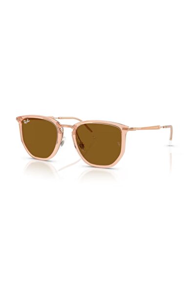 Ray-Ban Rb 4451 680133 50 Unisex Geometric Transparent Beige Combined Sunglasses