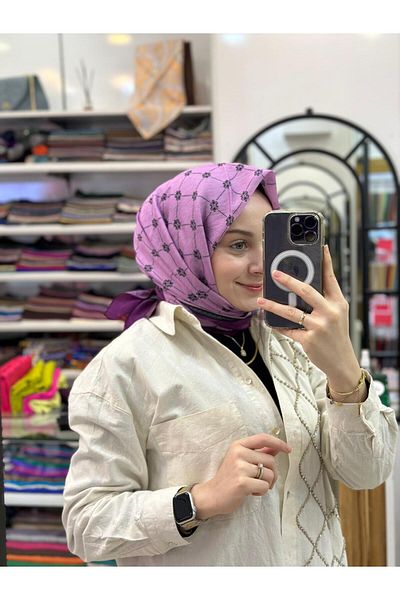 Loryan MÜRDÜM Loryan Scarf Diamond Pieno Κασκόλ