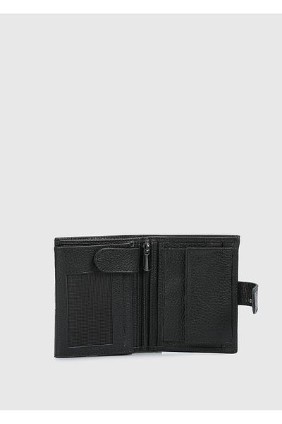 Provoq Provoq 314 Black Flother Leather Wallet