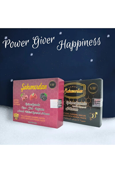 Şahımerdan Macun Ballı Macun Premium Stick Tek Kullanımlık Macun 2 kutu