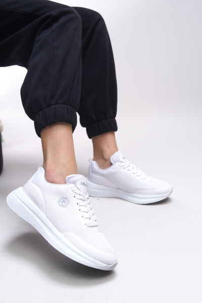 Riccon Pantofi de damă Wydeyr alb - 001215 Model