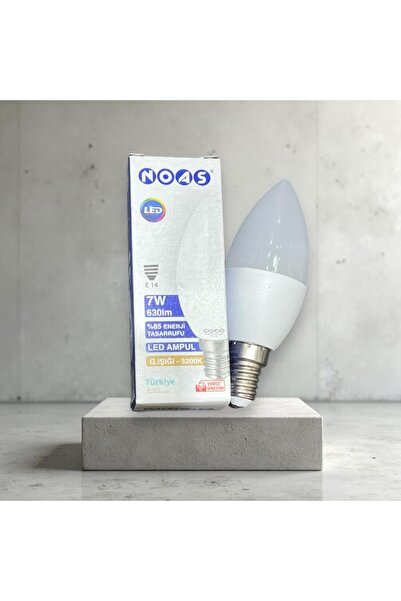 Noas 7W 630 LM 3200 K KÜÇÜK DİPLİ GÜN IŞIĞI LED AMPUL