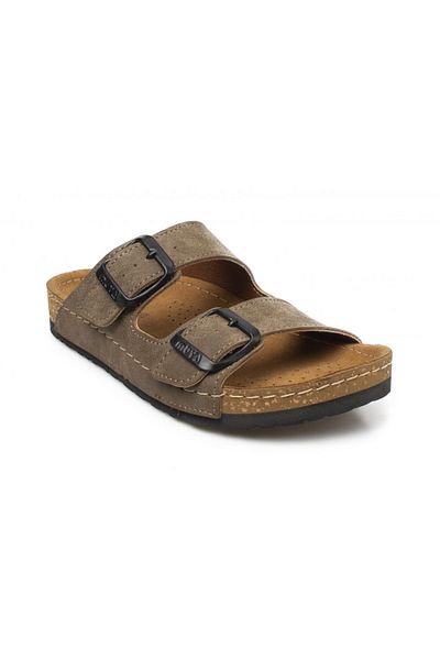 Muya 31600 F Pearl Casual Daily Mink Boy's Slippers