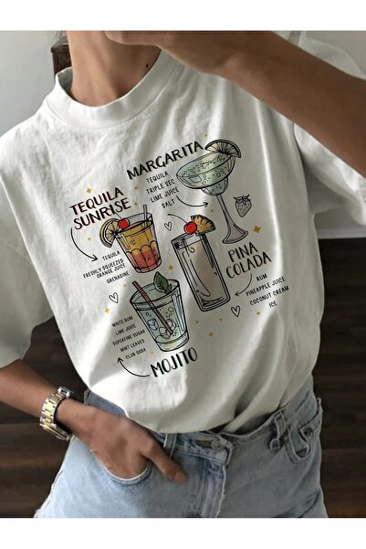 LAND MODA Tricou cu mânecă scurtă imprimat la modă pentru femei - stil sport ...