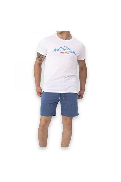 Merrell Ανδρικό κοντομάνικο λευκό μπλουζάκι Taurus M