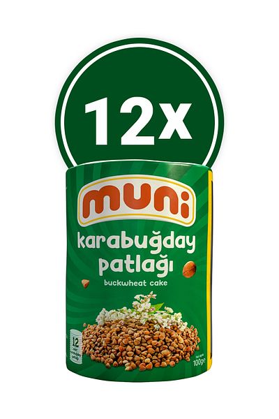 muni 12 Puffed Buckwheat