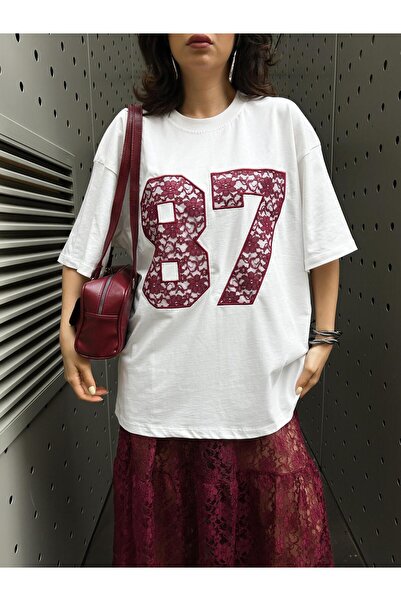 minaaise Set de fustă din dantelă fără căptușeală și broderie din dantelă pen...