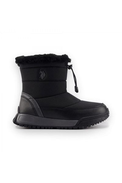 U.S. Polo Assn. Μαύρα γυναικεία μποτάκια 4w Rainy-z 4pr
