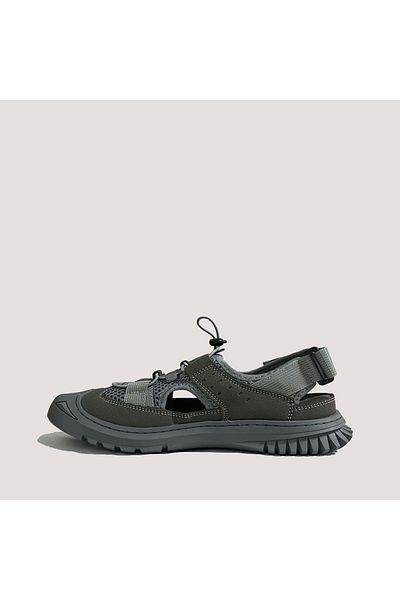 Bulldozer 231474   Men's Leather Sandals - Smoked - 42
