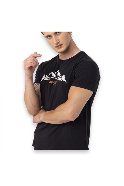 Merrell Taurus m Short Sleeve Black Men's T-Shirt