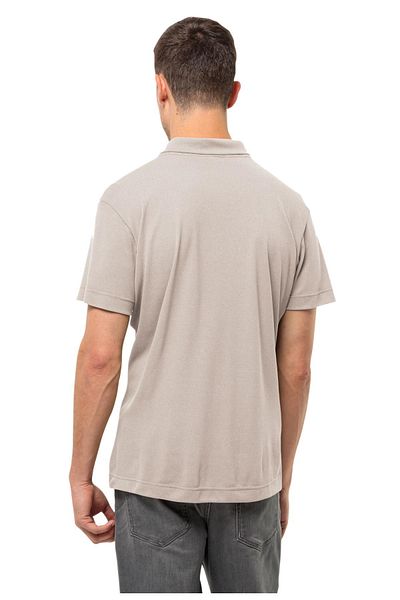Jack Wolfskin 1809731 Ανδρικό μπλουζάκι Pikeh Polo M Beige