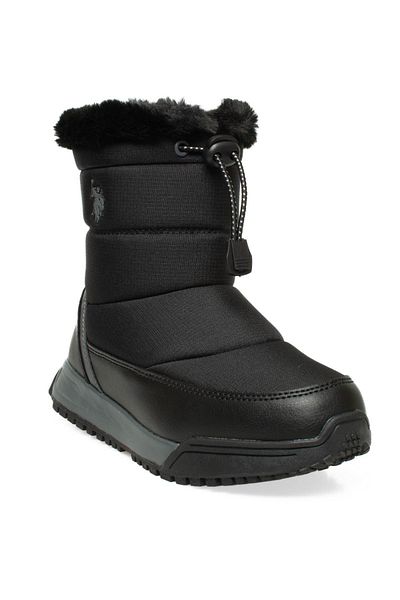 U.S. Polo Assn. Rainy-F 4W Jr 4Pr Black Kids Boots