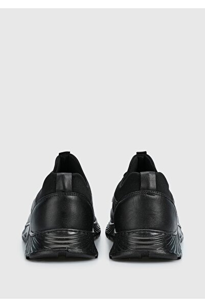 Eclipse Siyah Deri Erkek Ayakkabı