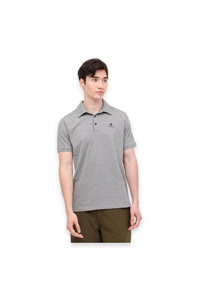 lumberjack Ανδρικό μπλουζάκι πόλο - 4M, M-Bsc, Bs22, 4Fx Grey