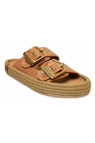 Bohonomad Papuci Sydney-z Wicker Tan pentru femei
