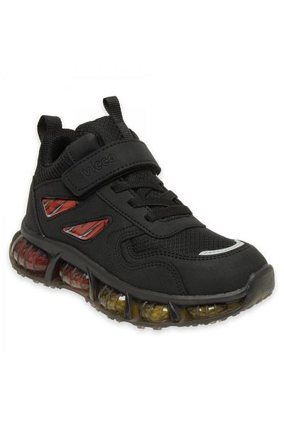 Vicco Willow Black Booties Phylon Lighted Boots