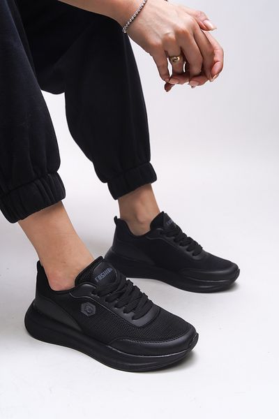 Riccon Tenis Wydeyr pentru femei 001215   Negru Negru