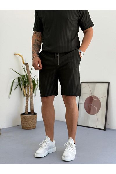 Combineman35 Men's Lycra Twill Ottoman Fabric Shorts