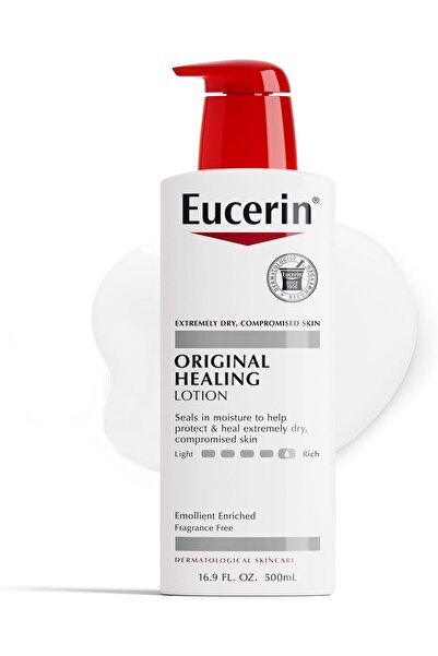 Eucerin لوشن العلاج  من يوسيرين خالٍ العطور غني للبشرة الجافة للغاية 16.9 أون...