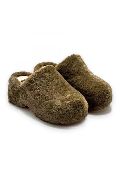 Twigy Aa0083A-Z Lilo Khaki Women's Slippers