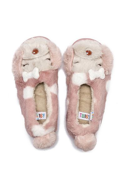 Twigy Cc0800 Tw Yumak Home Pink Girl's Slippers
